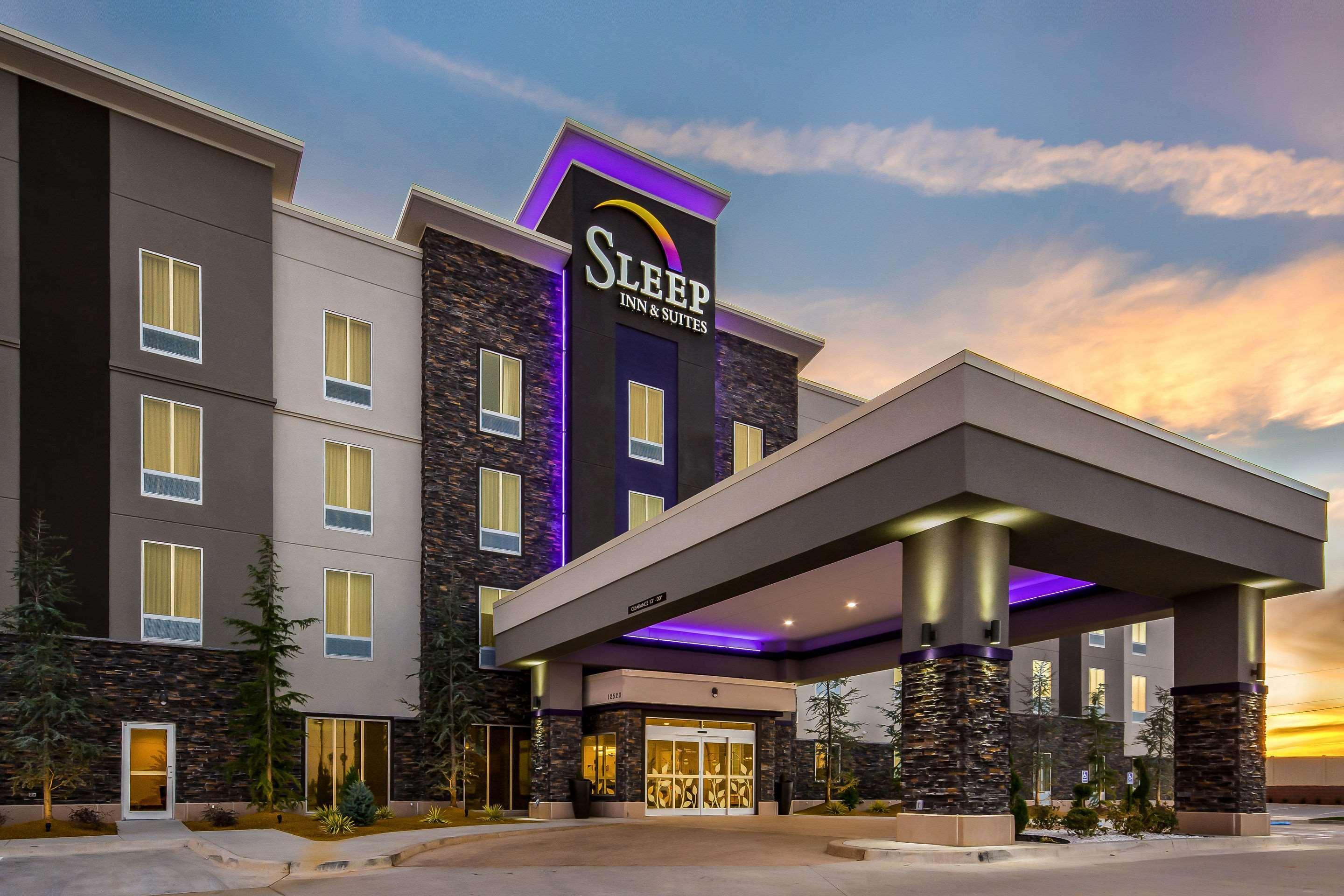 Sleep Inn & Suites Yukon Oklahoma City Exterior foto